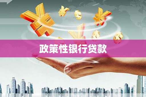 普宁政策性银行贷款