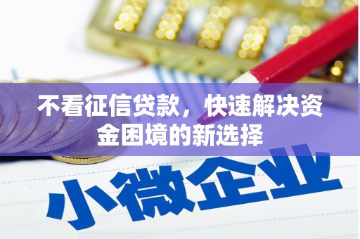 普宁不看征信贷款，快速解决资金困境的新选择
