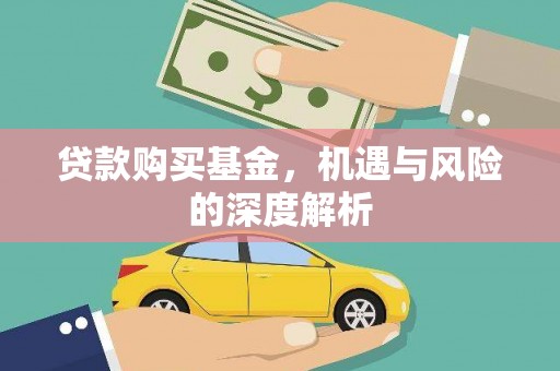 普宁贷款购买基金，机遇与风险的深度解析