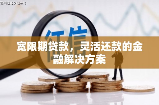 普宁宽限期贷款，灵活还款的金融解决方案
