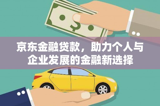 普宁京东金融贷款，助力个人与企业发展的金融新选择