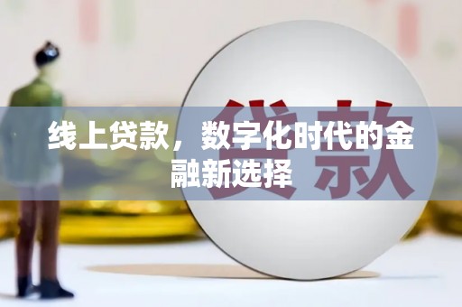 普宁线上贷款，数字化时代的金融新选择