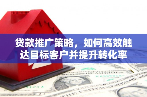 普宁贷款推广策略，如何高效触达目标客户并提升转化率