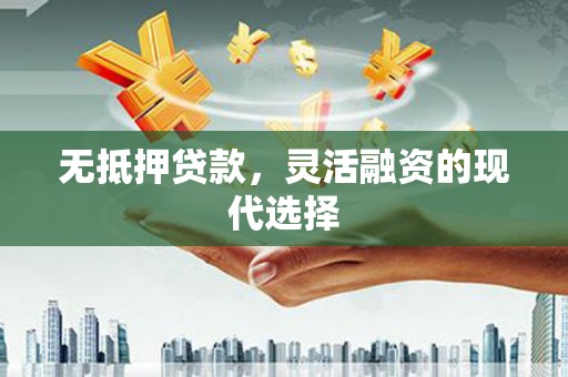 普宁无抵押贷款，灵活融资的现代选择