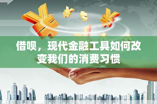 普宁借呗，现代金融工具如何改变我们的消费习惯