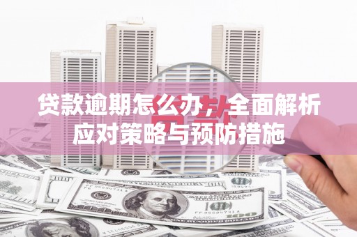 普宁贷款逾期怎么办，全面解析应对策略与预防措施