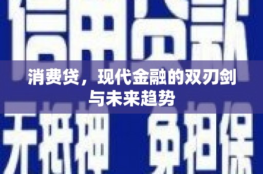 普宁消费贷，现代金融的双刃剑与未来趋势