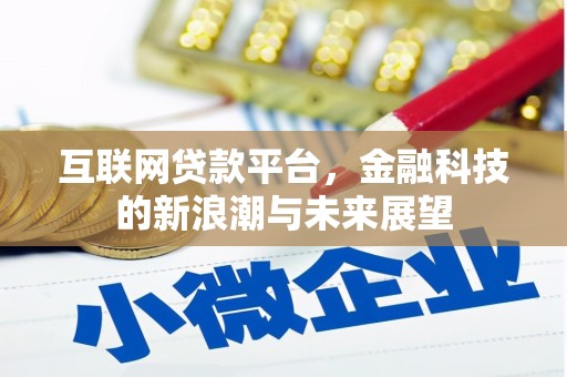 普宁互联网贷款平台，金融科技的新浪潮与未来展望