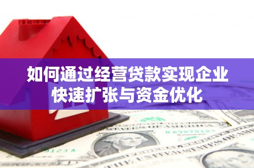 普宁如何通过经营贷款实现企业快速扩张与资金优化