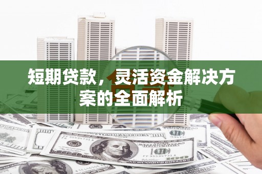 普宁短期贷款，灵活资金解决方案的全面解析