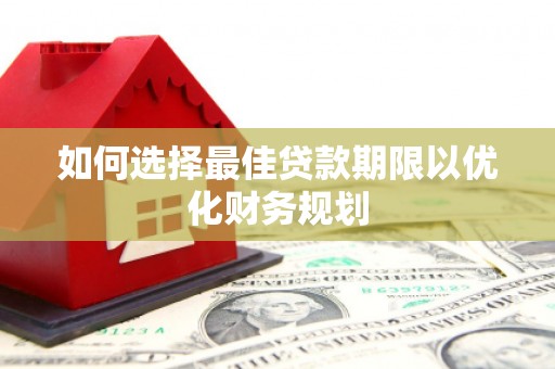 普宁如何选择最佳贷款期限以优化财务规划