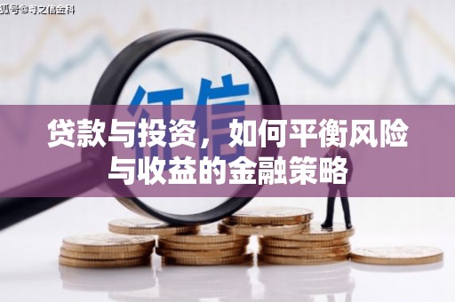普宁贷款与投资，如何平衡风险与收益的金融策略