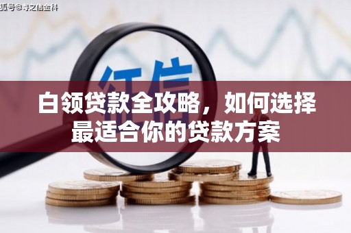 普宁白领贷款全攻略，如何选择最适合你的贷款方案
